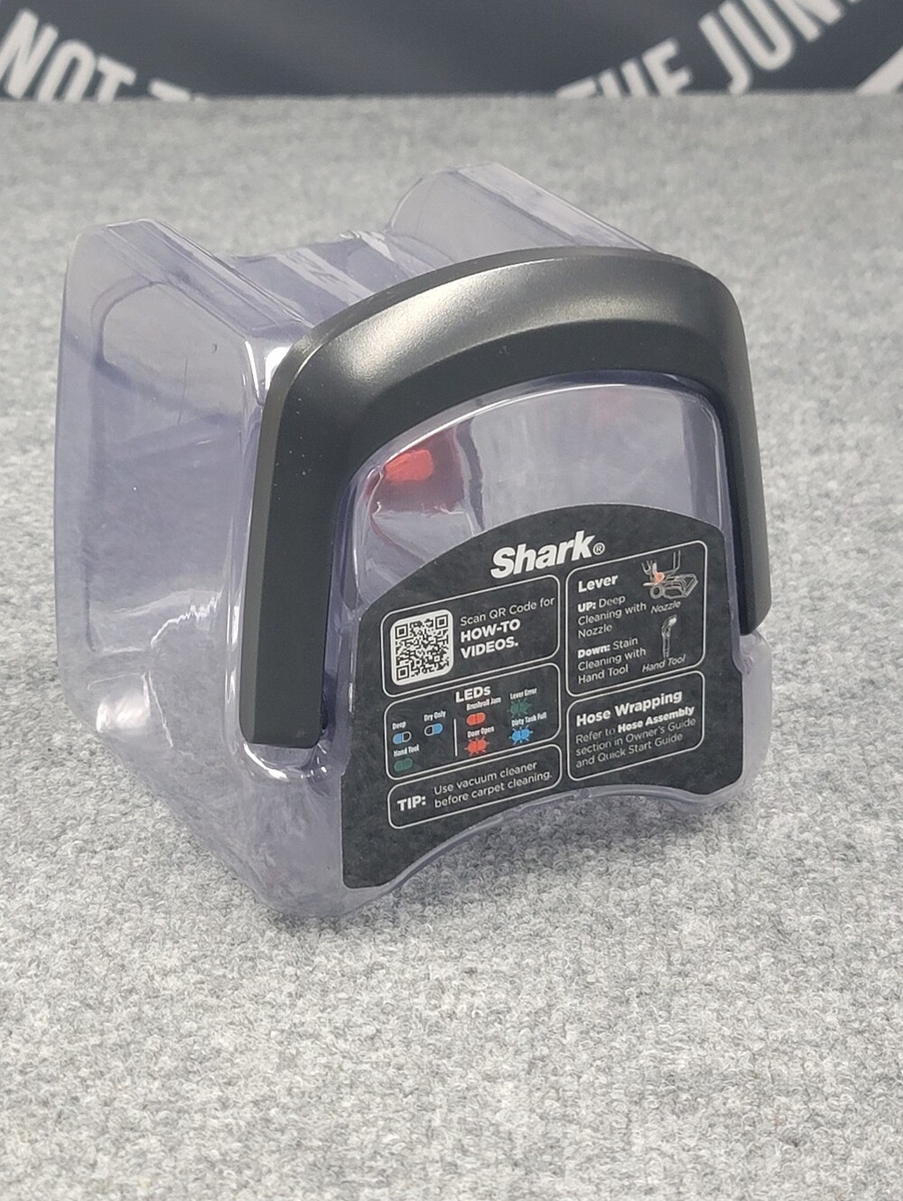 Shark CarpetXpert Deep Carpet Cleaner Clean Water Tank EX200 EX201